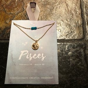 COPY - Pisces Pedant Necklace NWT
